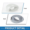 BMW M3 (2008-2013) White Bumper Headlight Washer Nozzle Cover Cap