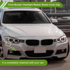 BMW 320i (2013-2018) - Front Right, White Washer Nozzle Cover