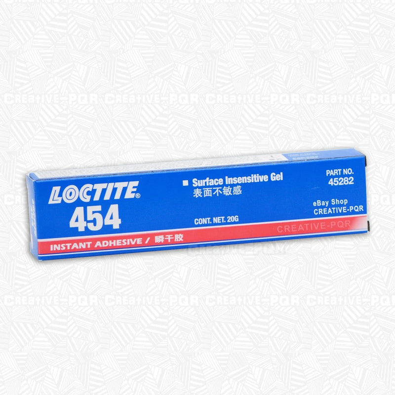 Various Surfaces Loctite 454 20g Instant Adhesive Gel Super Glue
