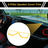 Jeep Wrangler JL JLU (2018-2024) Yellow A Pillar Speaker Cover Trim