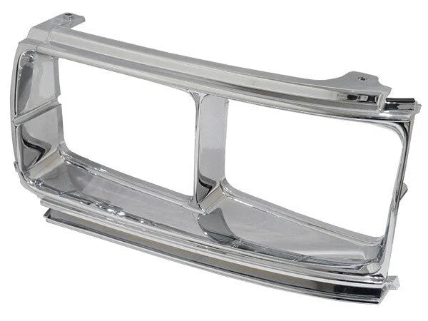 TOYOTA Land Cruiser 80 Series Chrome Headlight Bezel Rim Set (1990–1998)