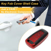 Ford Mondeo Red TPU Silicone Key Fob Cover (2015-2022)