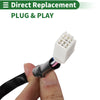 Toyota Camry (2012-2014) Manual Folding Gloss Black Right Door Mirror