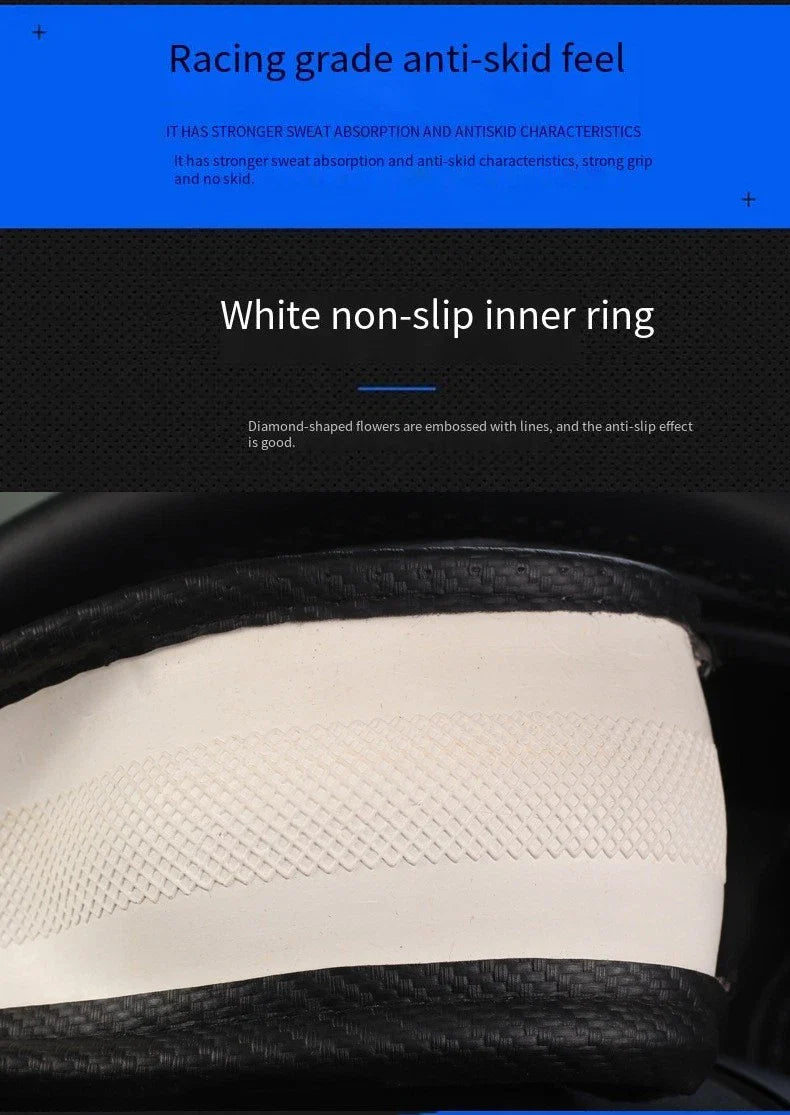 Trucks Buses Breathable 3D Anti Slip Steering Wheel Cover