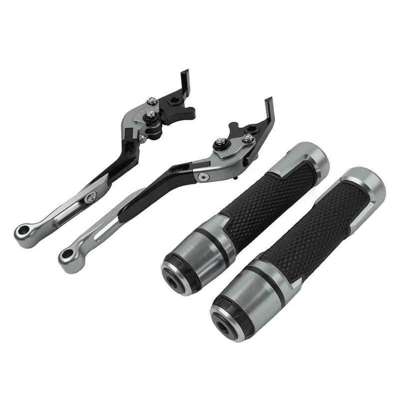 BMW F900 F900R Titan Extendable Brake Clutch Levers Grips Set (2020-2023)
