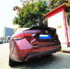 Nissan Sentra Unpainted High Kick Duckbill Trunk Spoiler Wing (2020-2024)