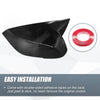 INFINITI Q50 Q60 Q70 QX30 Pair Mirror Cover Overlay Black