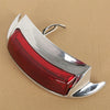 Harley Touring FLHTCUL FLHTK Rear Fender Tip Brake Light Red Lens (09-16)