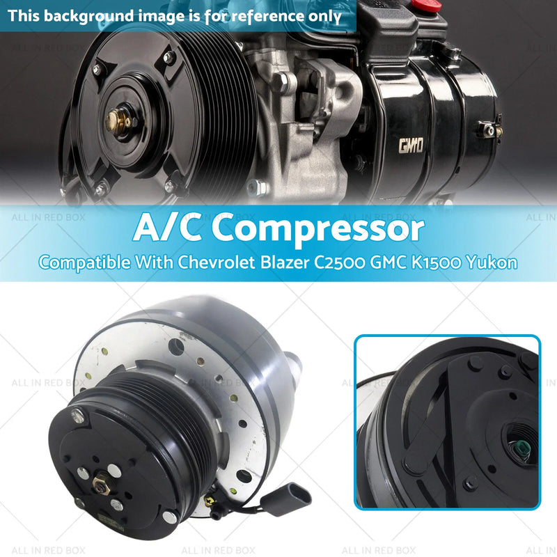 GMC Jimmy Sonoma Suburban C3500 K3500 A/C Compressor (1993-1995)