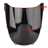 Kawasaki ZX6R 1998-1999 White Windproof Screen Front Windshield