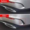 Benz CLA250 CLA35 Rear Bumper Splitter Spoiler Canards Flaps (2014-2023)