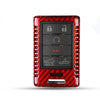 Cadillac Chevrolet C7 Red Carbon Fiber Key Fob Cover (2014-2019)