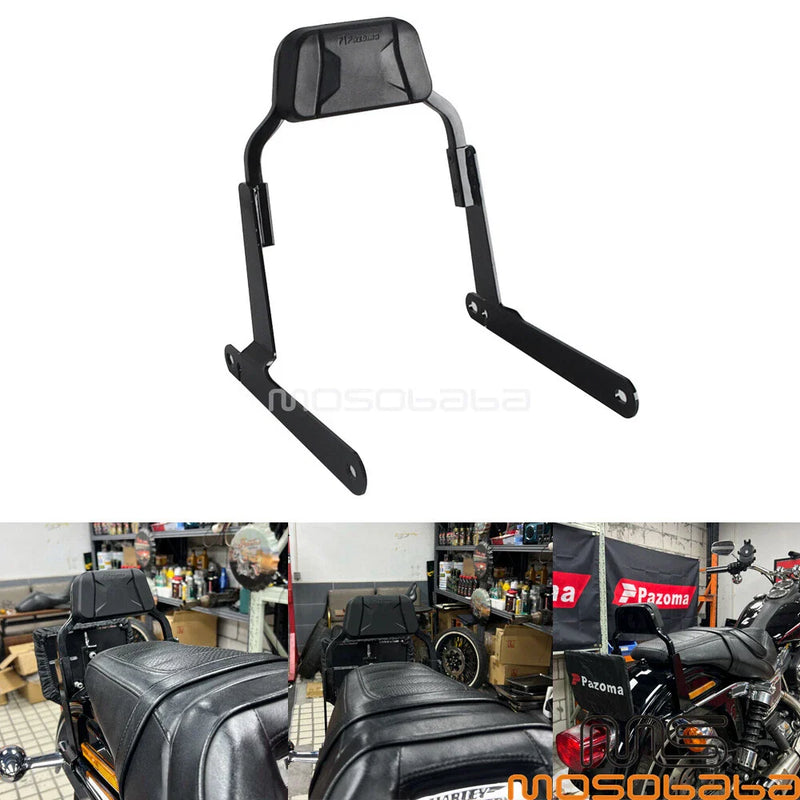 Harley Dyna Low Rider Passenger Backrest Sissy Bar w/ Pad (2006-2017)