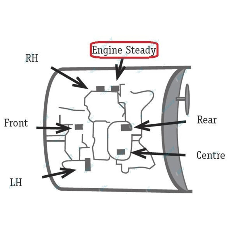 Toyota Camry SXV20 1997-2002 4cyl 5S-FE 2.2L Manual RH Engine Steady Mount
