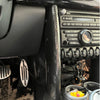 Mini Cooper R50 R52 R53 Carbon Style ABS Side Center Support Panel Trim Fit