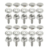 30pcs Screw Kit Snap Fastener Stainless Steel