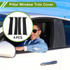 Chevy Suburban 4 x Pillar Window Trim (2007-2013)