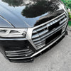 Audi Q5 FT Sline (2018-2020) Gloss Black Bumper Splitter Lip
