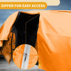 Ford Ranger - Orange Cotton with Zipper Waterproof All Weather Car Cover