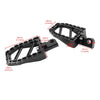 Harley Touring Softail Sportster Dyna Mini Serrated Foot Pegs