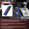 Honda Civic 2006-2011 Black Blue Faux Leather Handbrake Cover