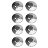 Honda CB 350 400 500 550 750 8x Valve Caps with O-Rings (1969-1976)