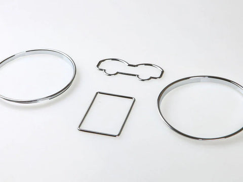 VW MK4 Golf / Jetta / Bora Gauge Ring Bezel Set (2000-2006)