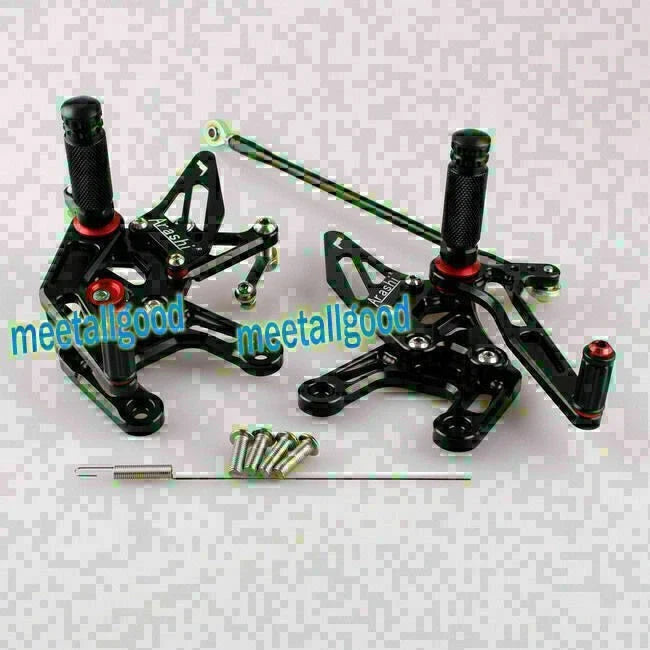 Kawasaki Ninja ZX10R 2011-2015 Black Rearset Kit