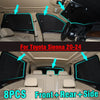 Toyota Sienna 8x Front Window Windshield Privacy Sunshade (2020–2024)