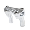 Harley Dyna Softail Sportster XL 3.5" Handlebar Riser & Top Clamp CNC