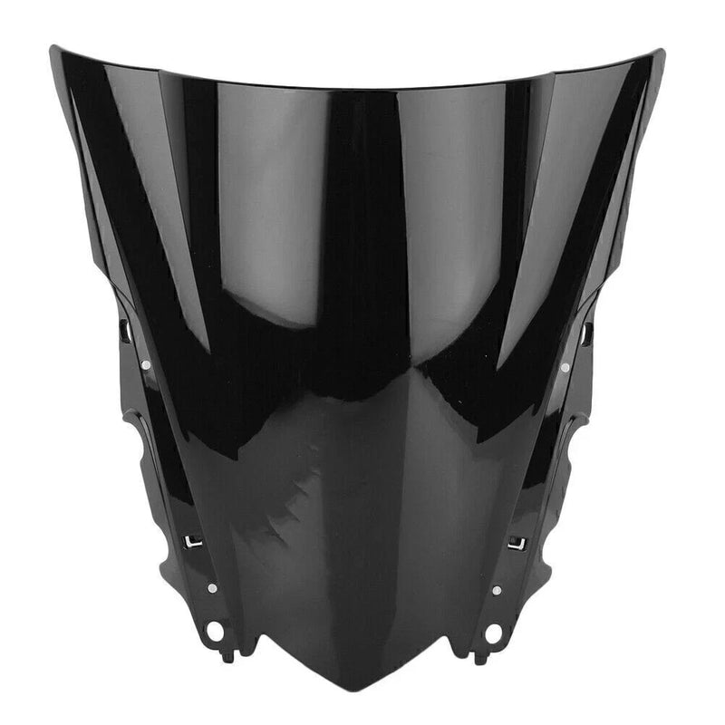Yamaha YZF-R25, YZF-R3 Black Double Bubble Windshield (2014-2018)