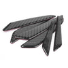 Benz 6 x Universal Carbon Fiber Door Edge Guards (Various Years)