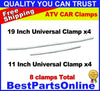 ATV Automotive Band and Buckle Clamps / 8 Pcs / CV Half Shaft Boot Band