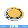 Lexus IS ES RX GS NX - Aluminum Black Ignition Button Sticker