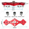 Woodworking Drill Bit Vertical Pocket Hole Jig Dowel Guide