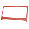 Honda Civic Red Carbon Fiber Console Storage Box Trim (2006-2011)