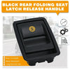 Toyota Sienna Black Rear Fold Seat Latch Release Handle Bezel (2004-2010)