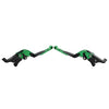 Honda VFR1200 / F CNC Green Extendable Brake Clutch Levers (2010-2014)