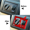 Chrysler 300 300C (2005-2010) Red Headlight Switch Panel Cover Trim