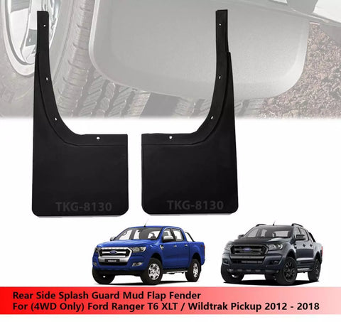 4WD Ford Ranger Px Rear Mud Flap (2012-2018)