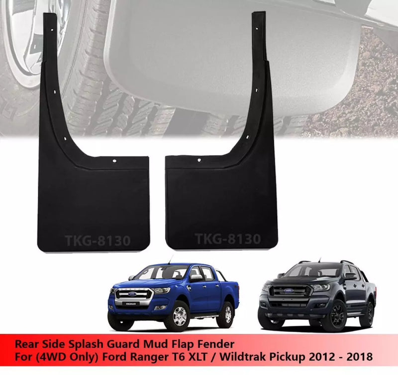 4WD Ford Ranger Px Rear Mud Flap (2012-2018)
