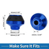 Motorcycle Front Fork Frame Slider 2 x Aluminum Alloy Blue Protection