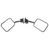 Jeep Wrangler JK Outland Quick Side Rearview Mirrors (2007-2017)