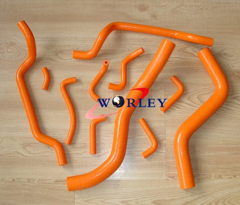Mitsubishi Eclipse Spyder GST / GSX BLK Silicone Radiator & Heater Hose (1995-1999)