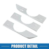 Honda Civic 11th Gen (2022-2023) - Aluminum Alloy Silver AC Button Cover Trim