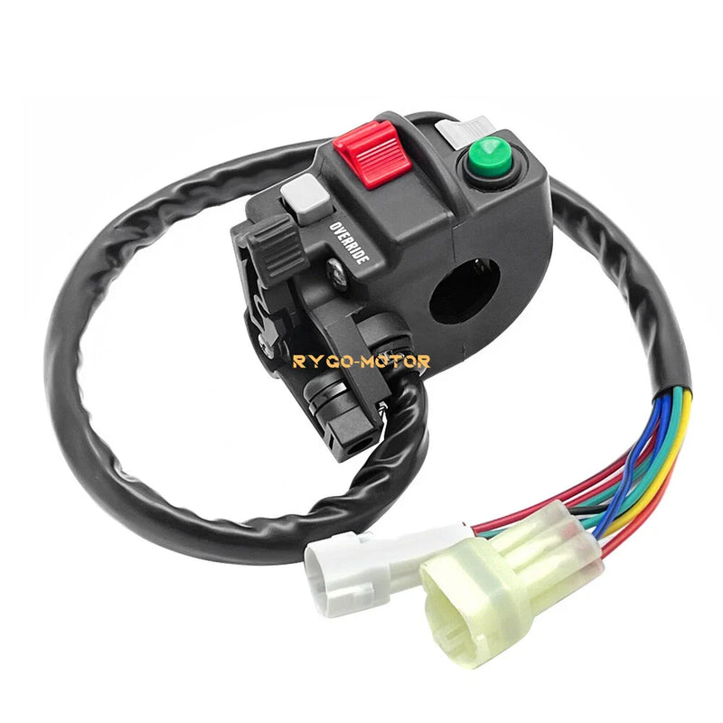 Yamaha Kodiak 450 Left Handlebar Switch with Ignition Key (2004–2006)