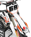KTM 50 Custom Graphics Full Kit - STORM STYLE Stickers (2002-2008)