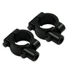 25MM M10 Black Motorcycle Handlebar Mirror Mount Clamp Adaptor