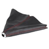 Universal Car Models Black PU Leather Dustproof Shift Stick Cover