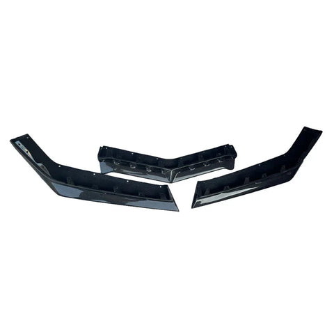 Corvette C8 2020-2024 Real Carbon Fiber Front Bumper Lower Lip